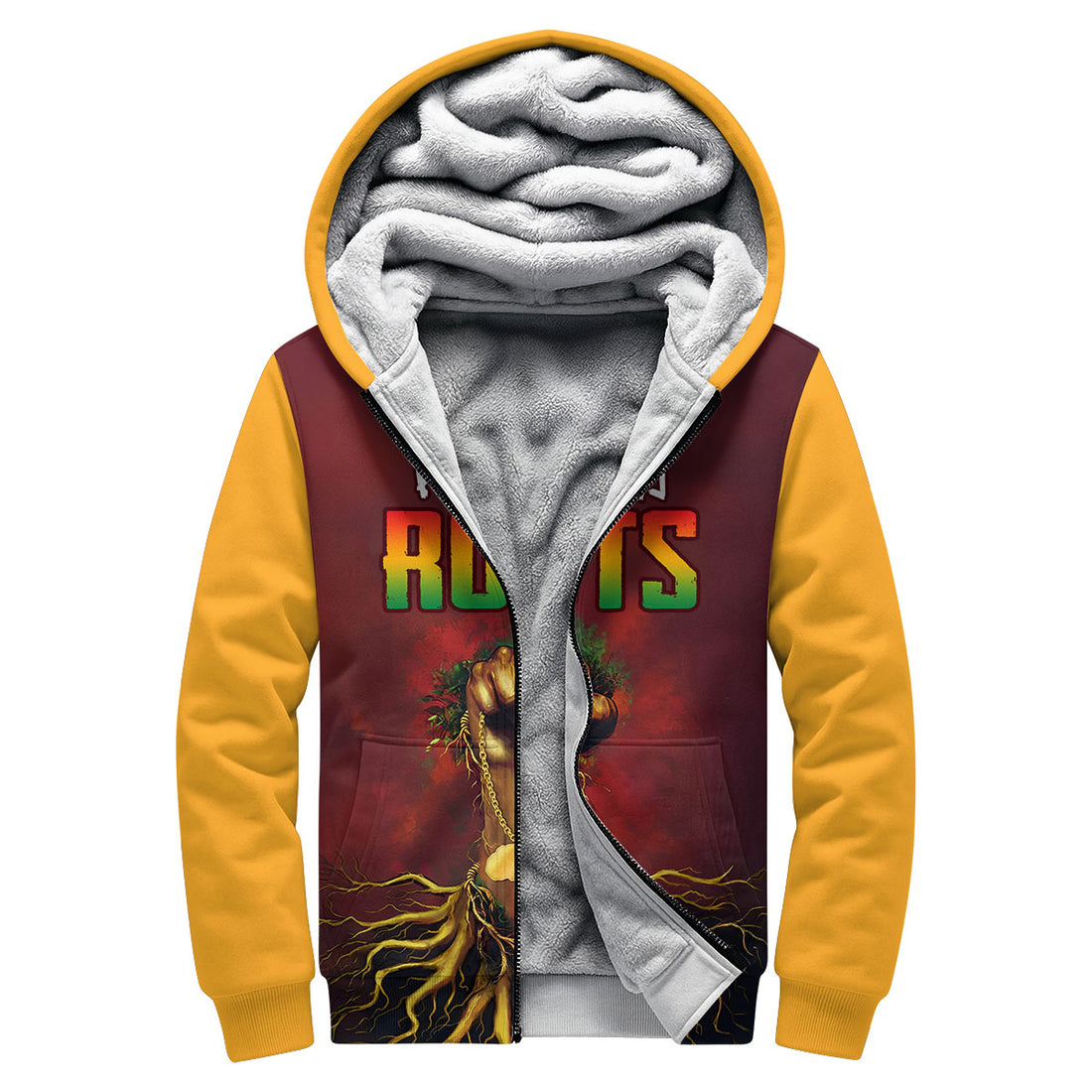 "Rooted Power" Fleece Hoodie