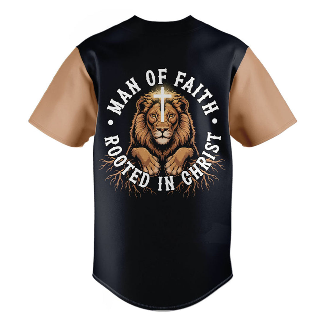 Man Of Faith Baseball Jersey