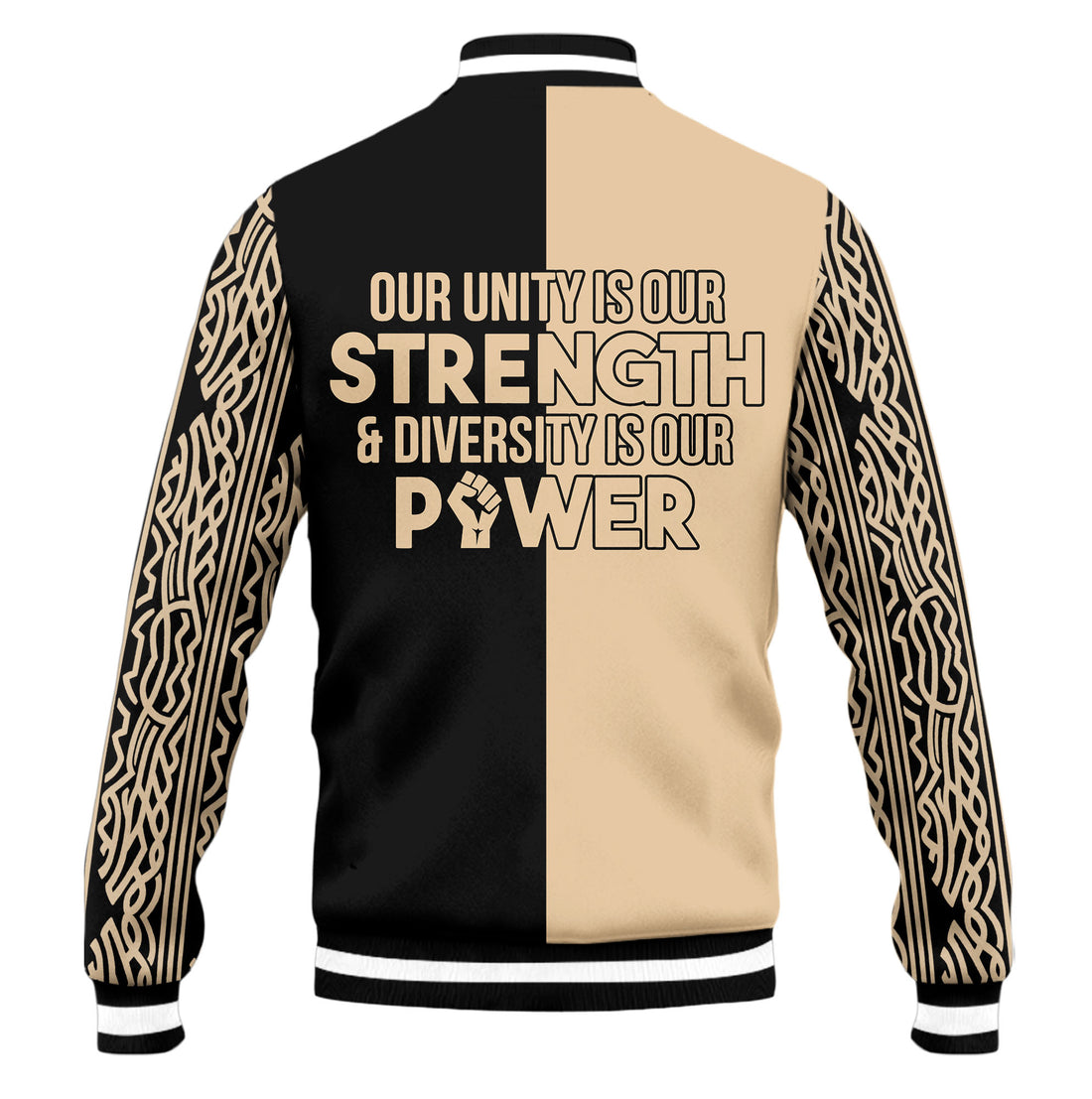 "Black Unity" Baseball Jacket