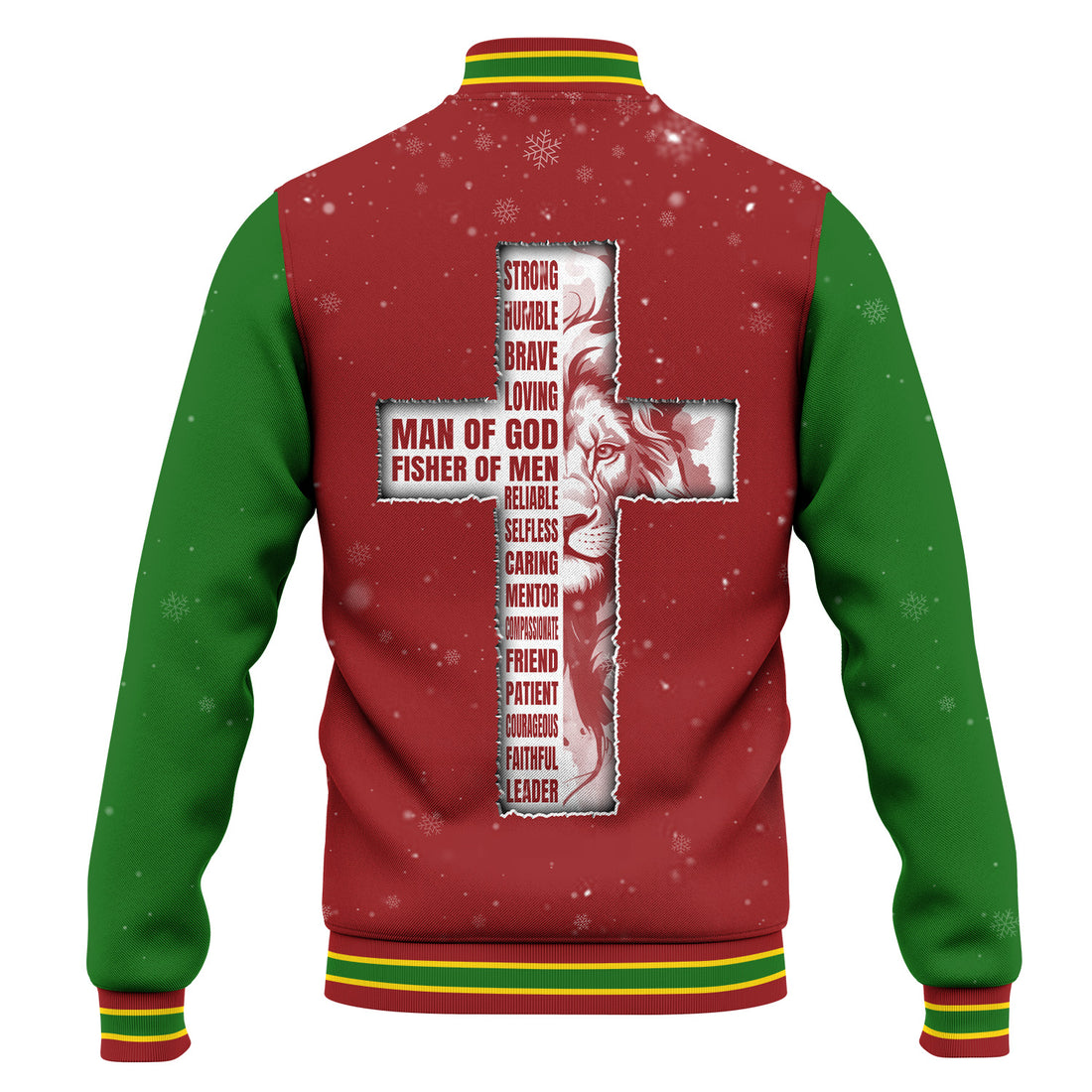 Christmas Fisher Of Men Baseball Jacket