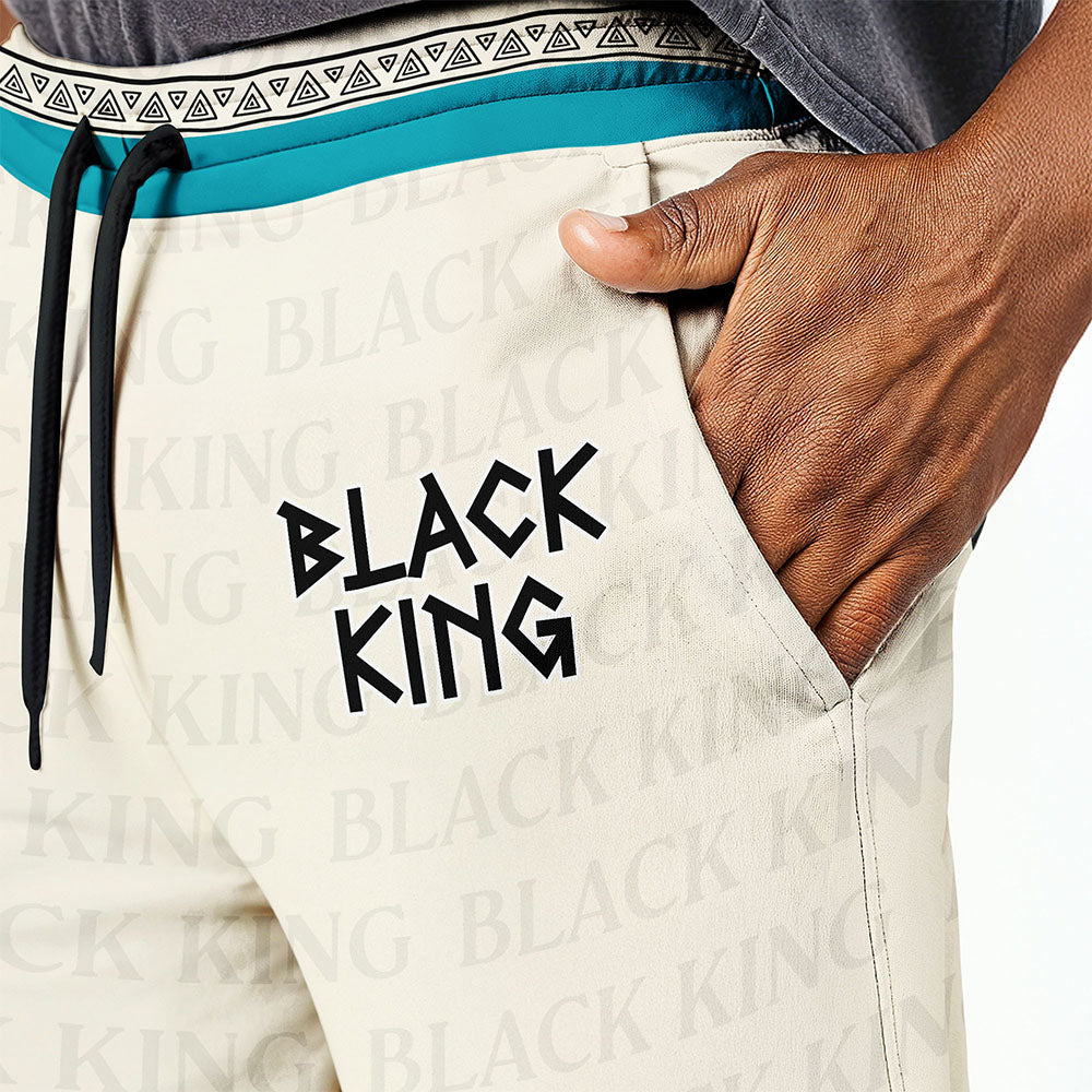 Black King Vibrance Joggers