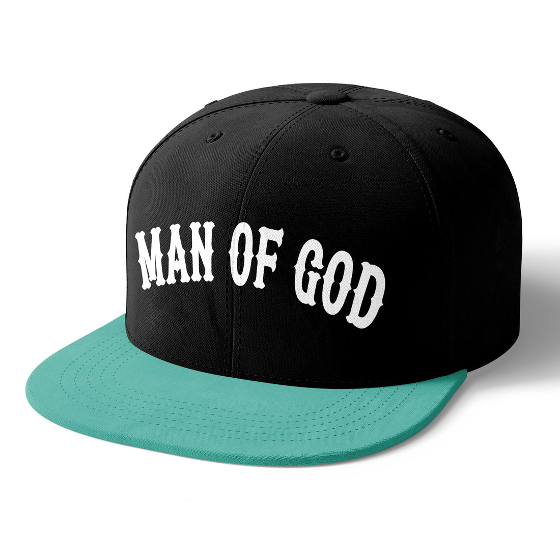 Black Faith Snapback Hat