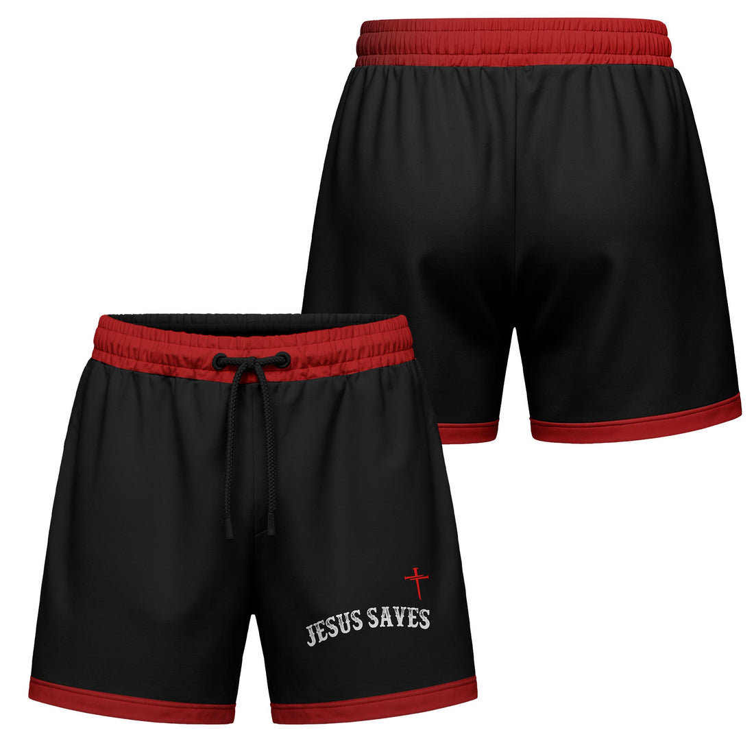 "Redemption" Black Shorts