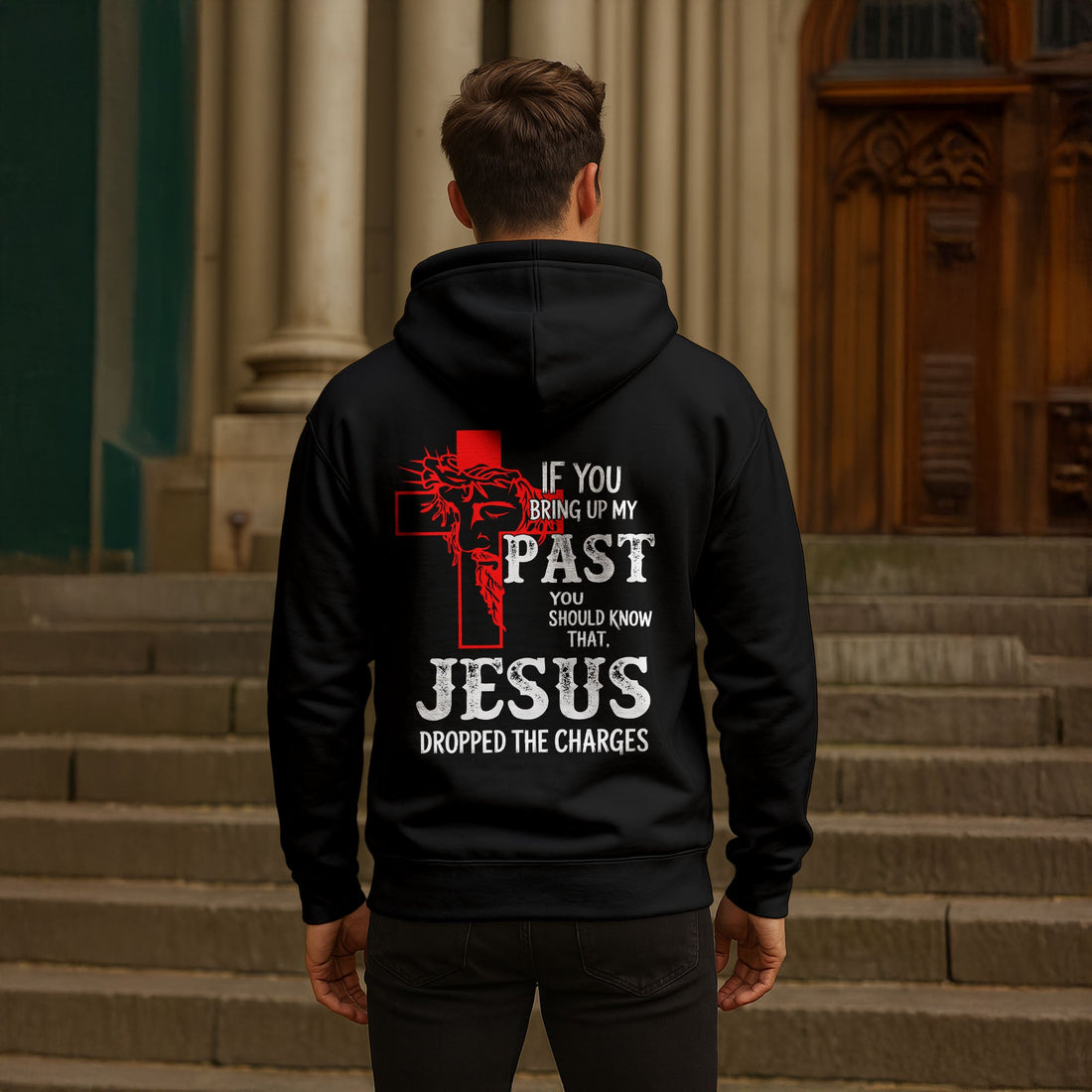 "Redemption" Black Hoodie