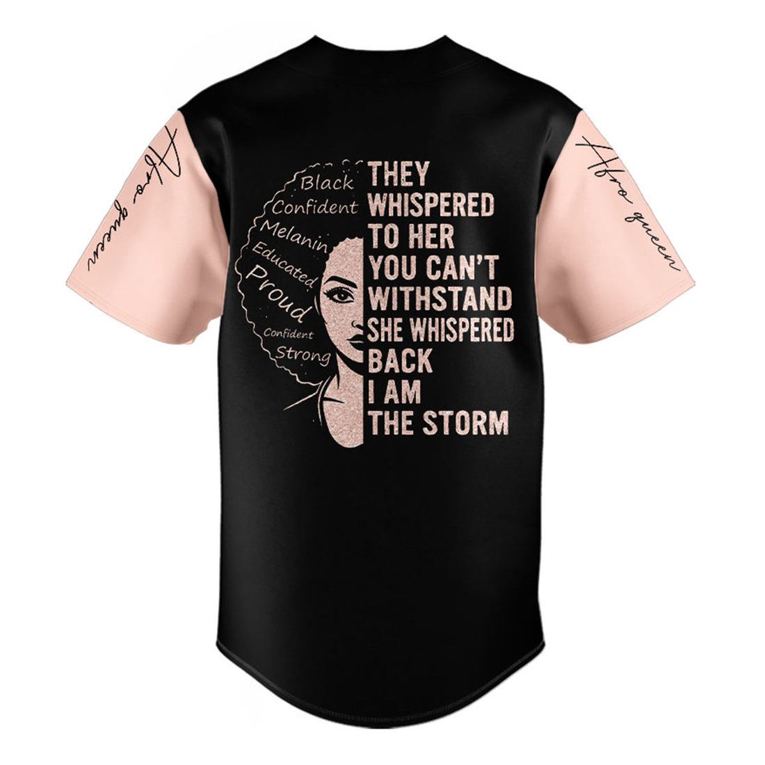Afro Queen Baseball Jersey