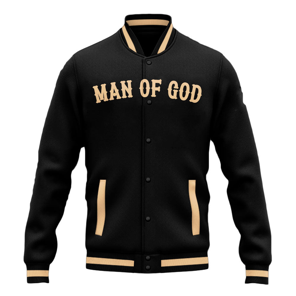 Black Man Of God Baseball Jacket Christmas Miracle Bundle