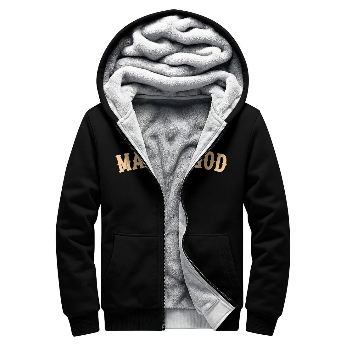 Black Man Of God Fleece Hoodie