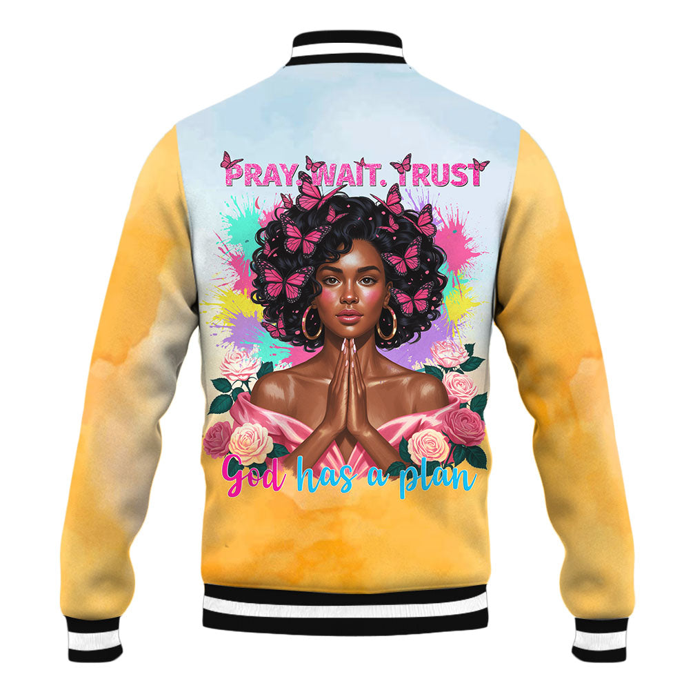 "God's Plan" Baseball Jacket & Hat Bundle