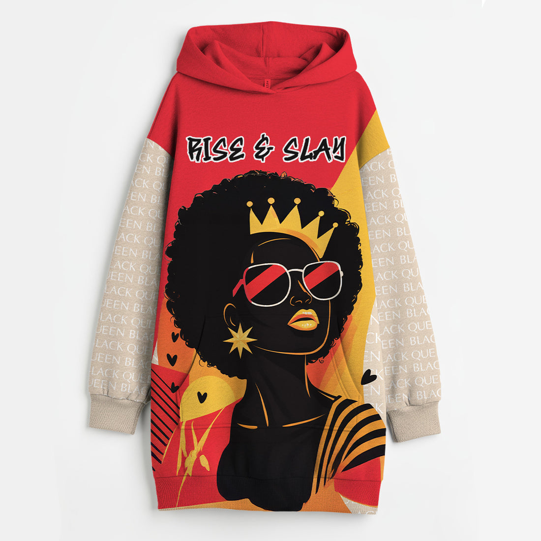 Rise and Slay Hoodie Dress