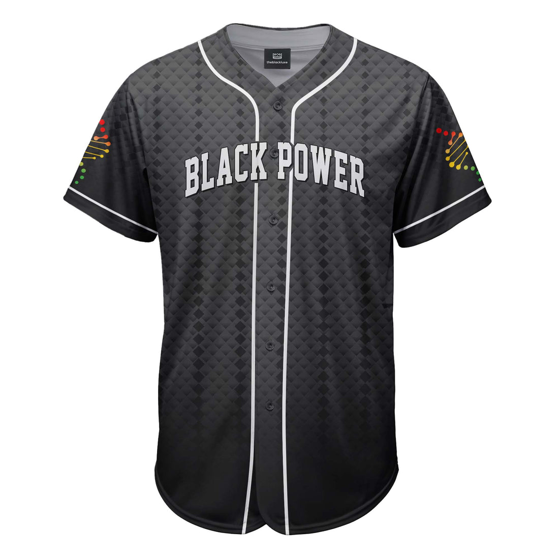 "Black DNA" Baseball Jersey
