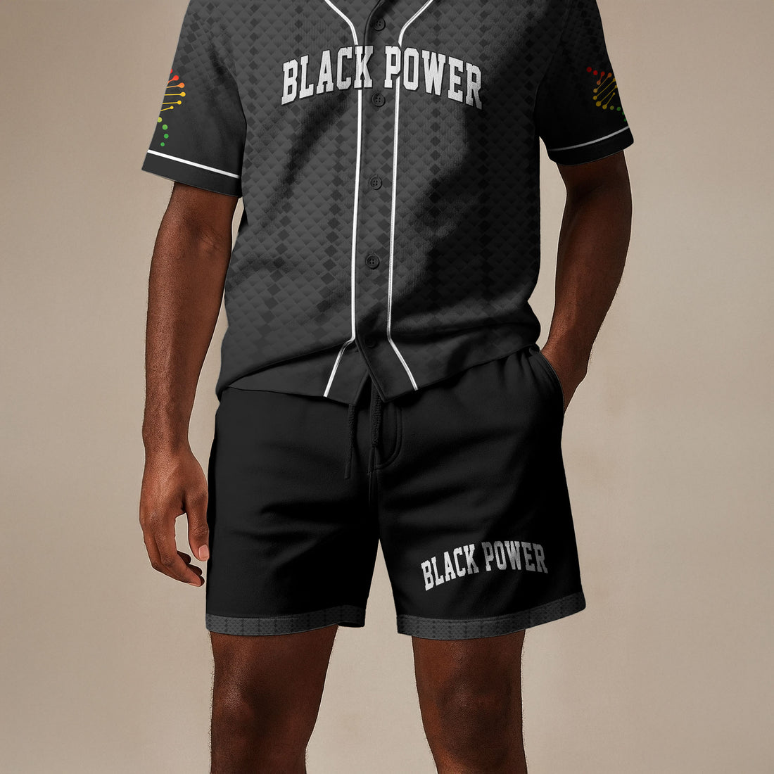"Black DNA" Shorts