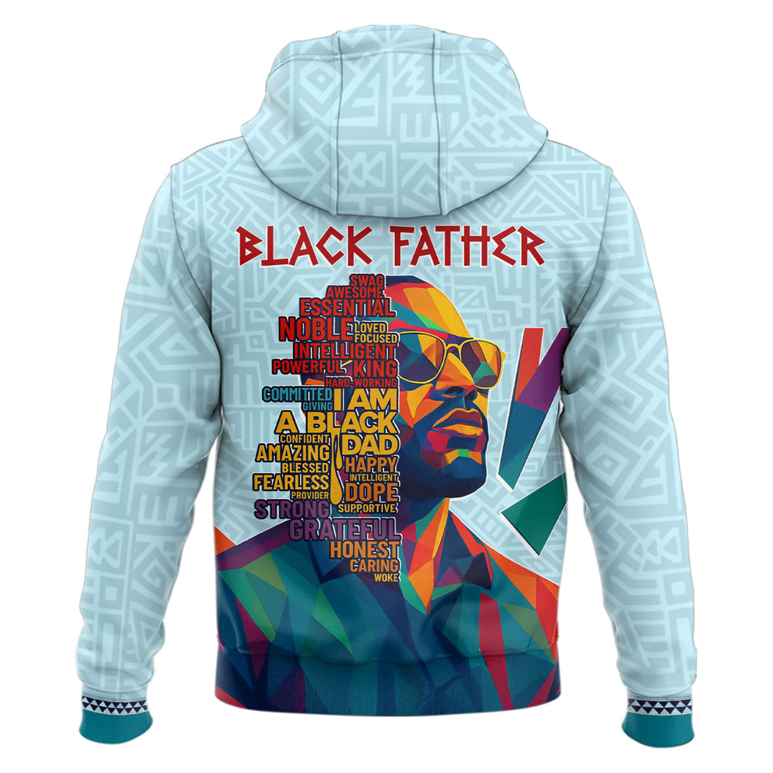 Black Father Afrocentric Hoodie