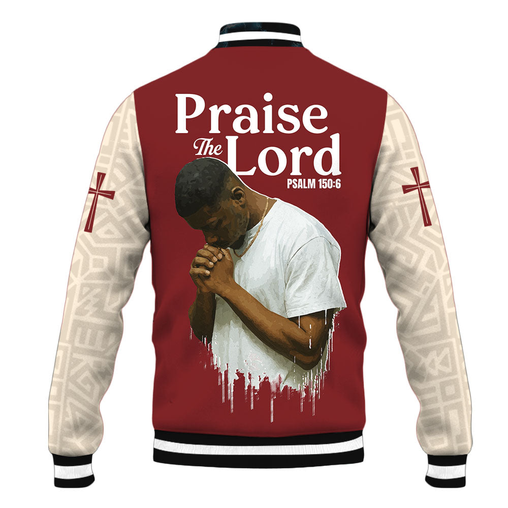 Praise The Lord Baseball Jacket