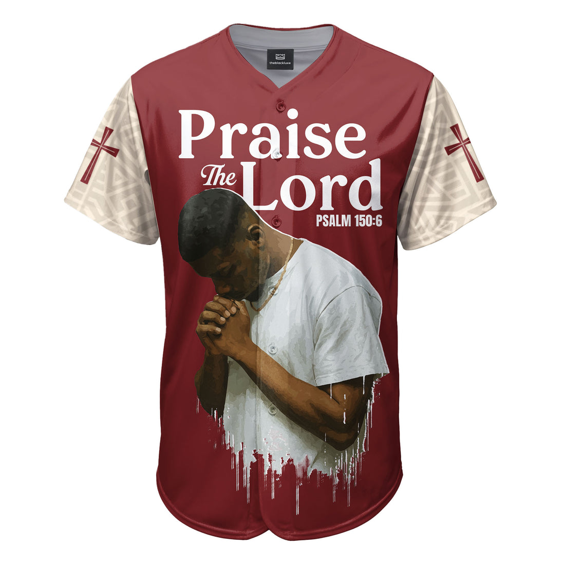 Praise The Lord Baseball Jersey