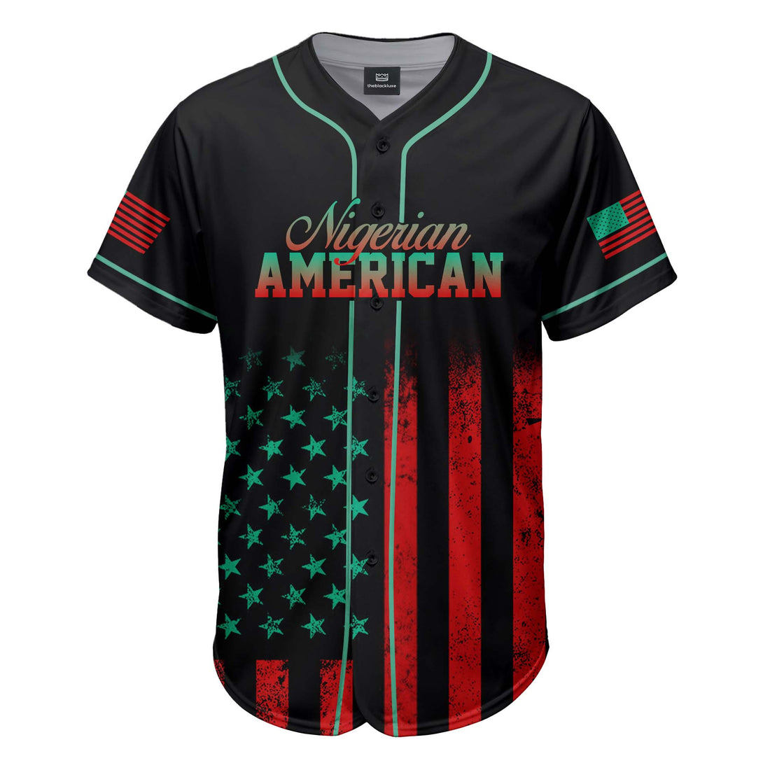 "Naija Pride" Baseball Jersey & Hat Bundle