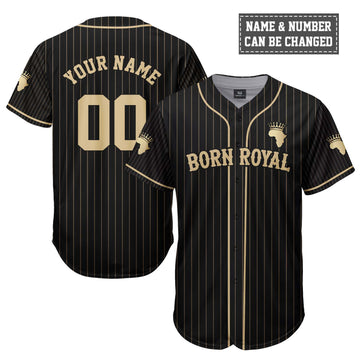 Personalized Born Royal Baseball Jersey