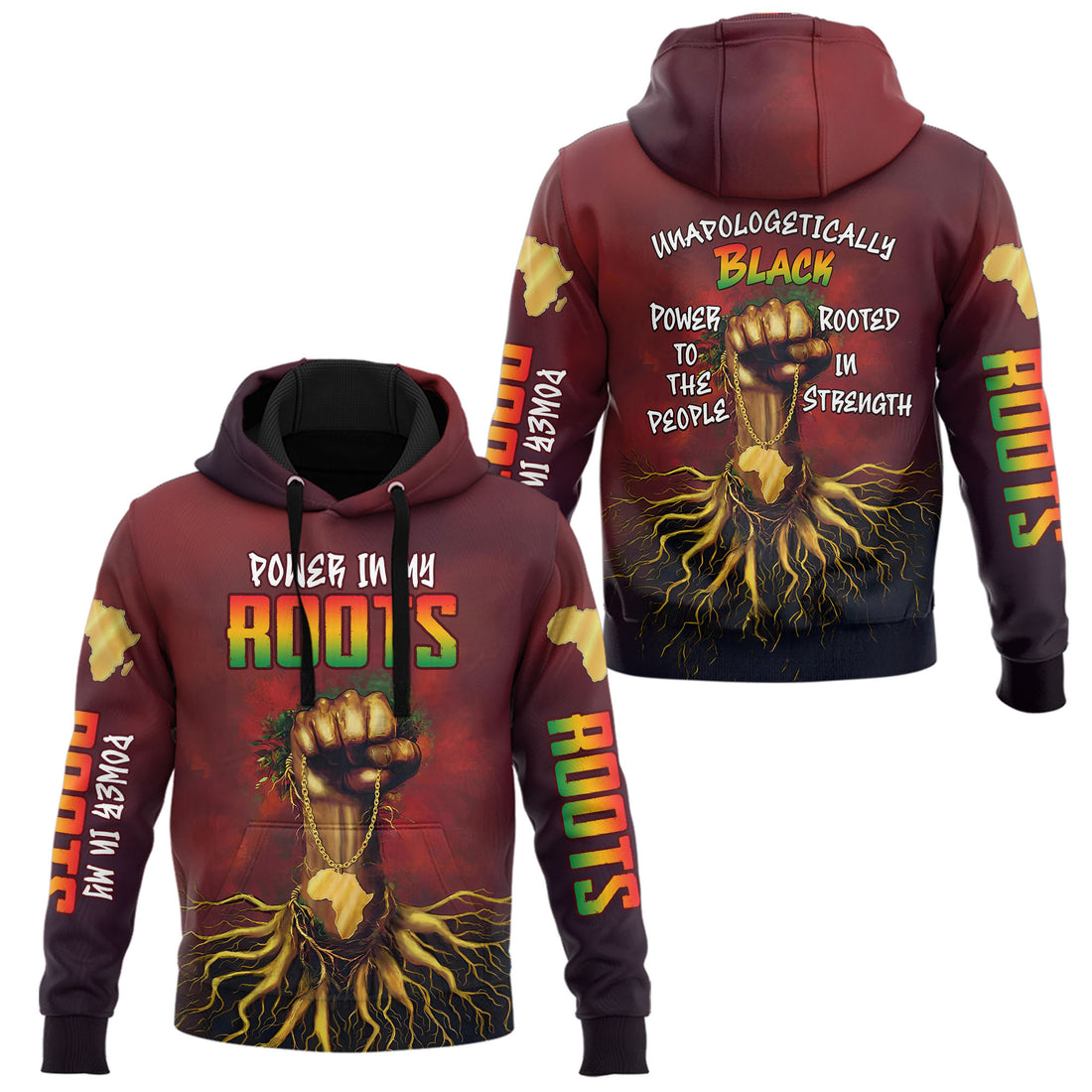 "Rooted Power" Hoodie & Joggers Bundle