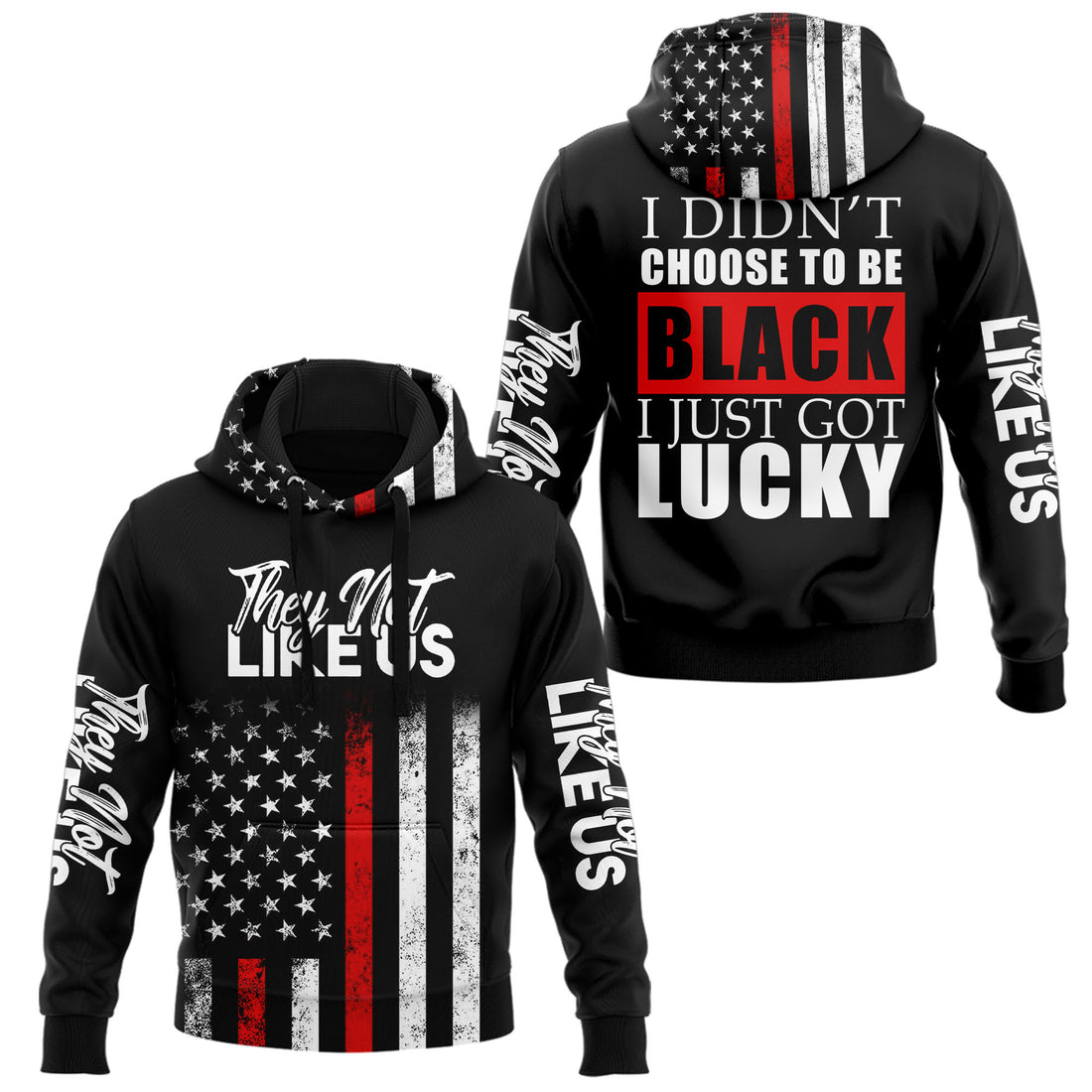 "Black Blessed" Hoodie & Joggers Bundle