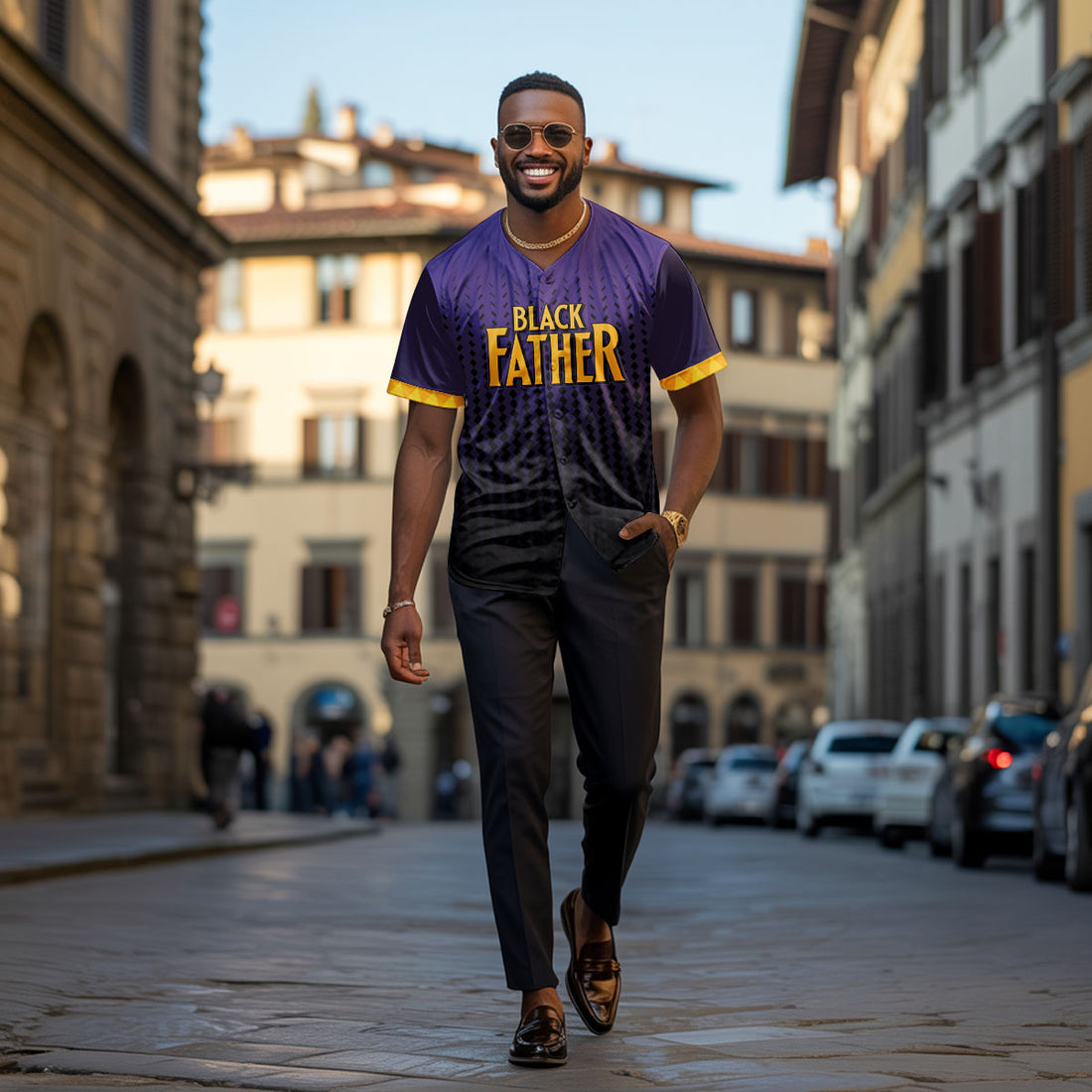 I'm Proud To Be A Dad Baseball Jersey
