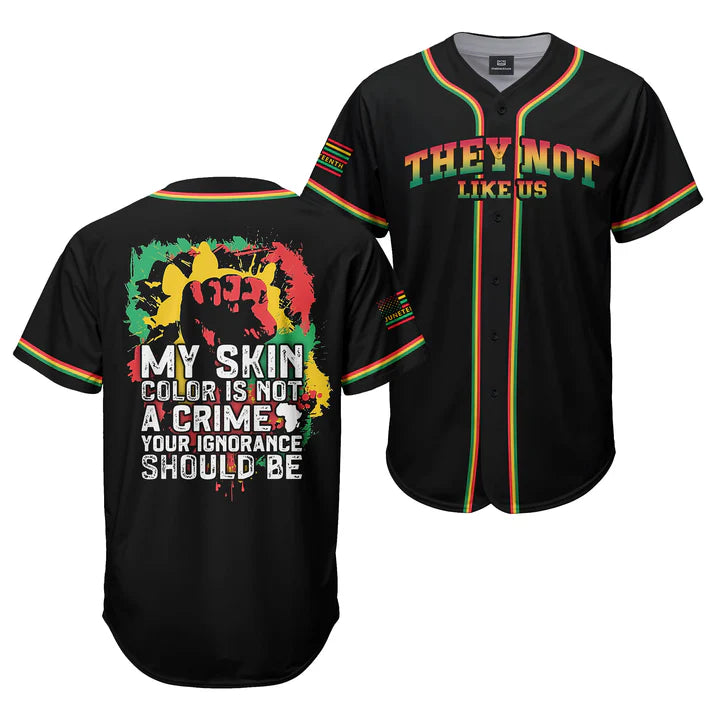 "Skin Pride" Baseball Jersey & Hat Bundle