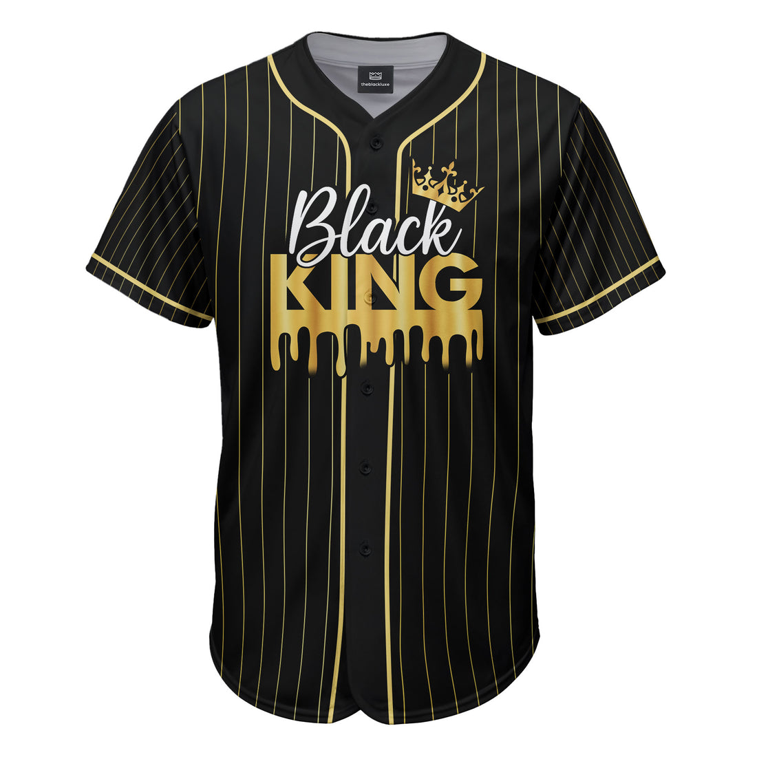 "Black Royalty" Baseball Jersey & Hat Bundle