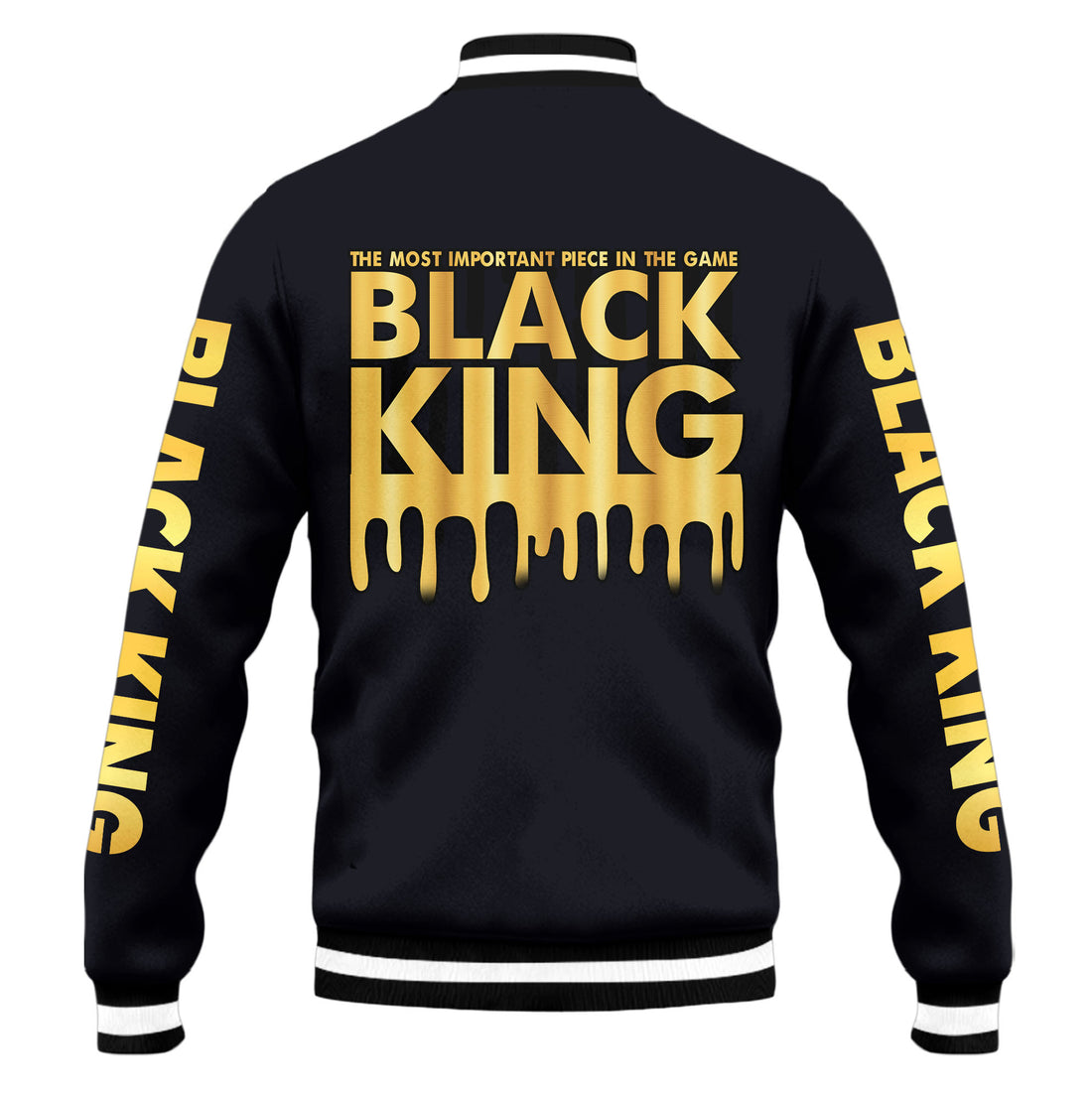 "Black Royalty" Baseball Jacket
