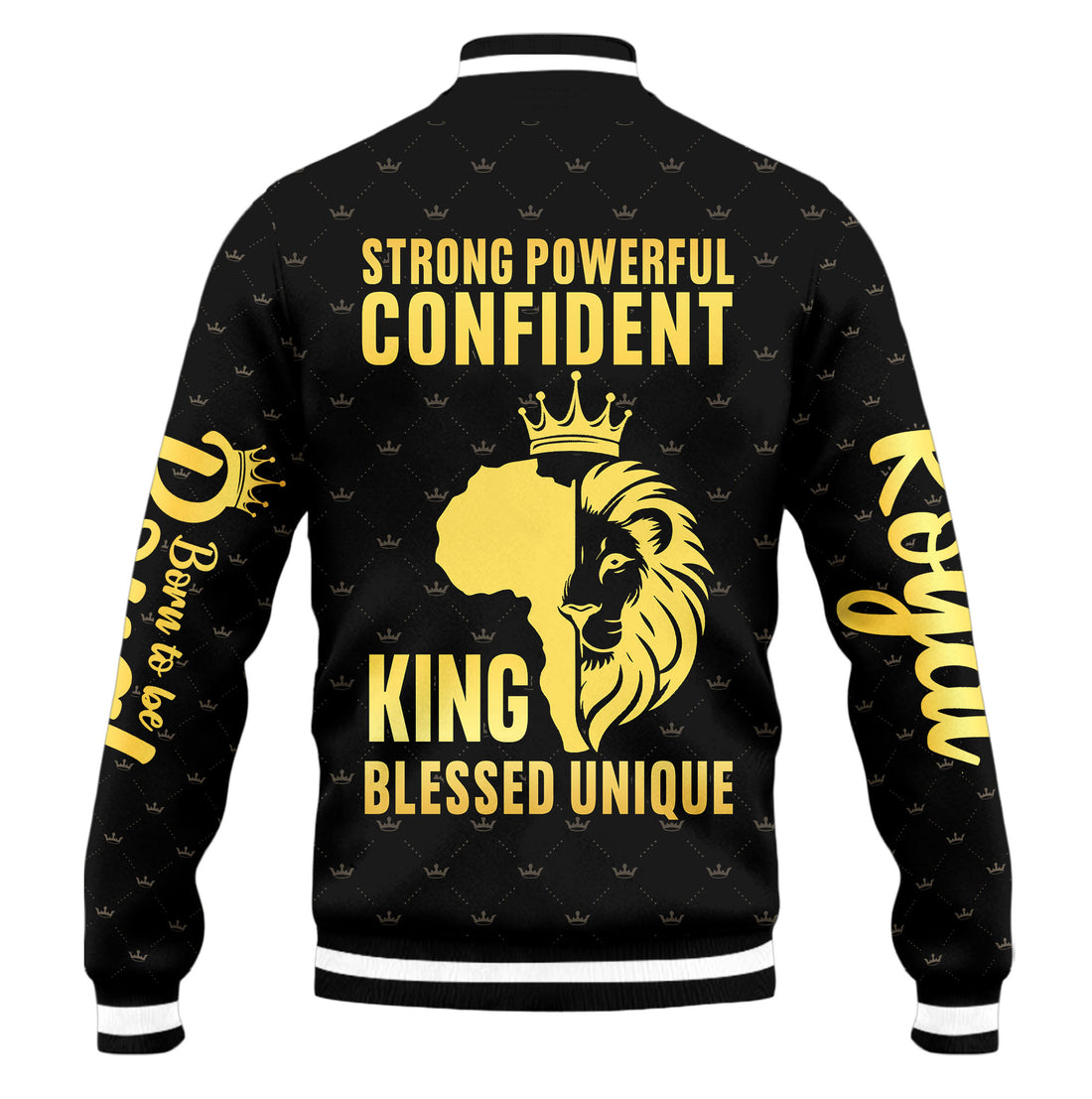"Royal Born" Baseball Jacket