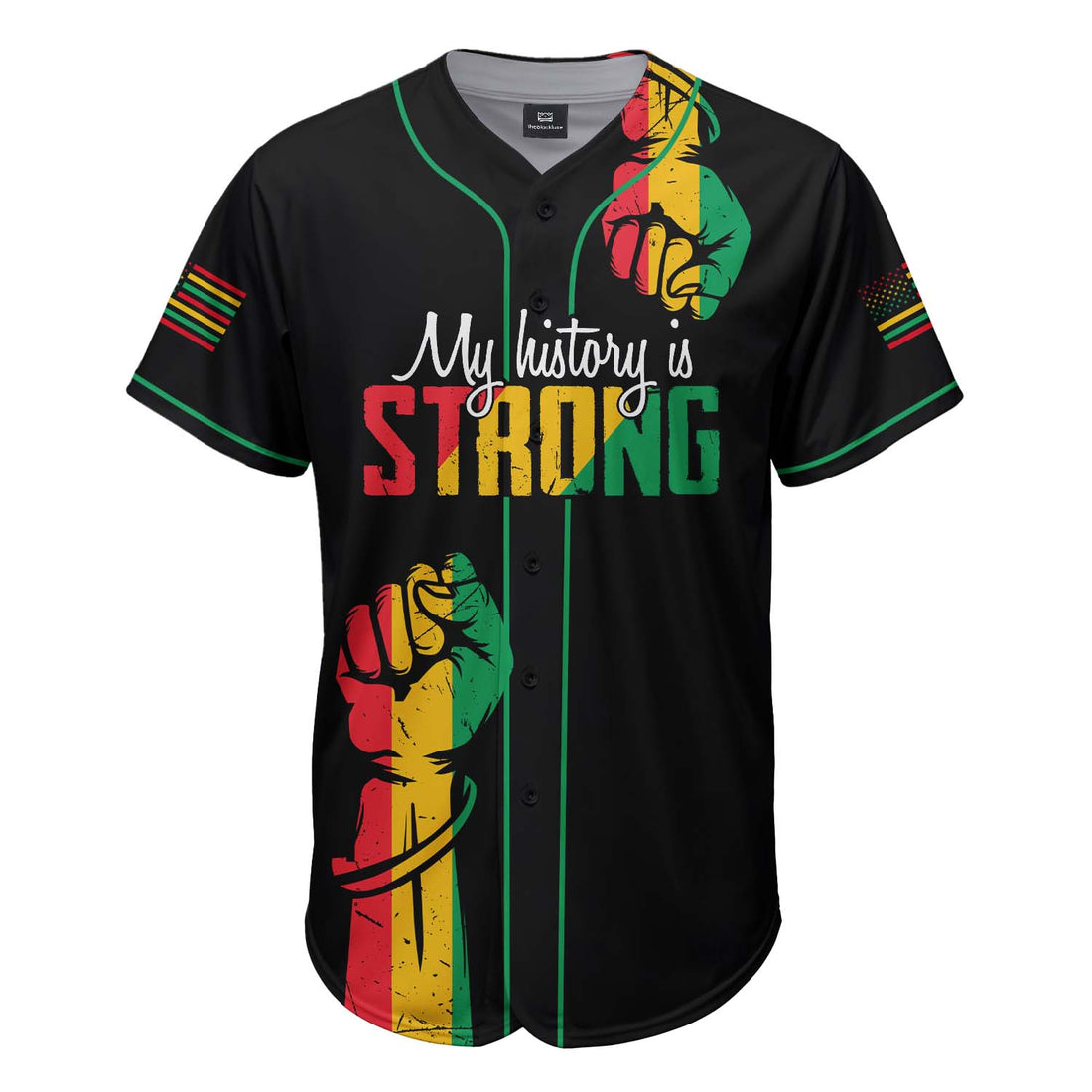 My History Is Strong Baseball Jersey & T-shirt Bundle