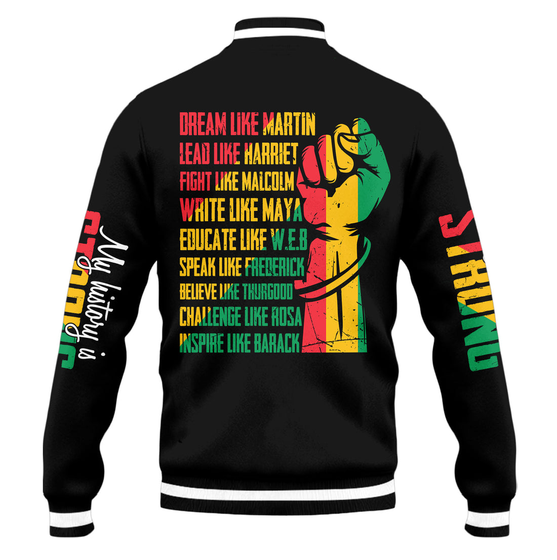 "Strong Roots" Baseball Jacket