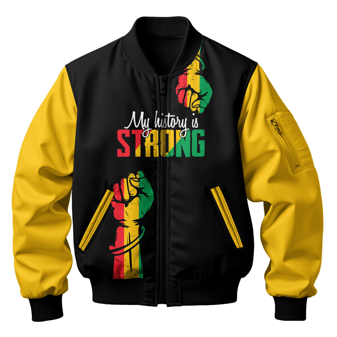 "Strong Roots" Bomber Jacket