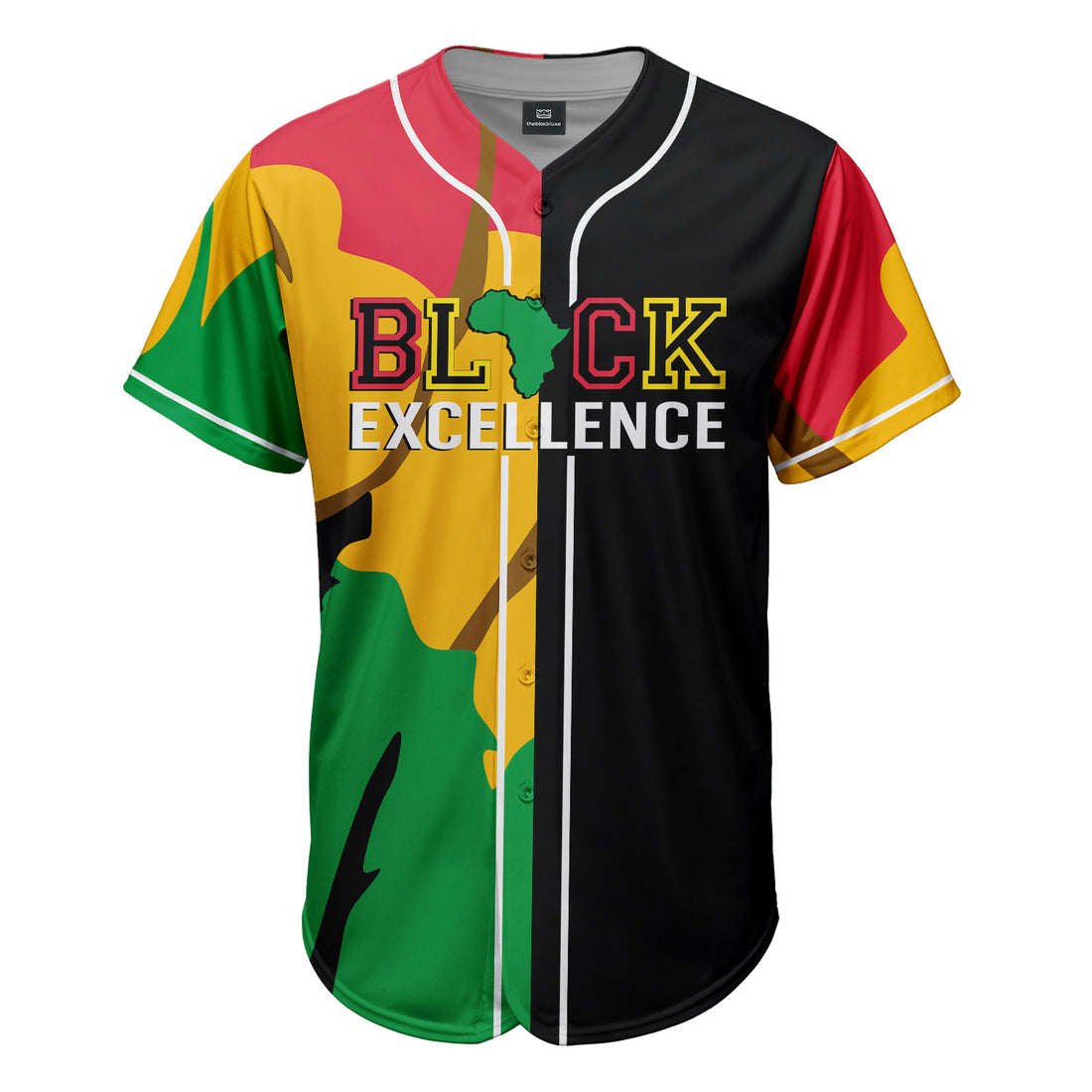 Black Culture Baseball Jersey