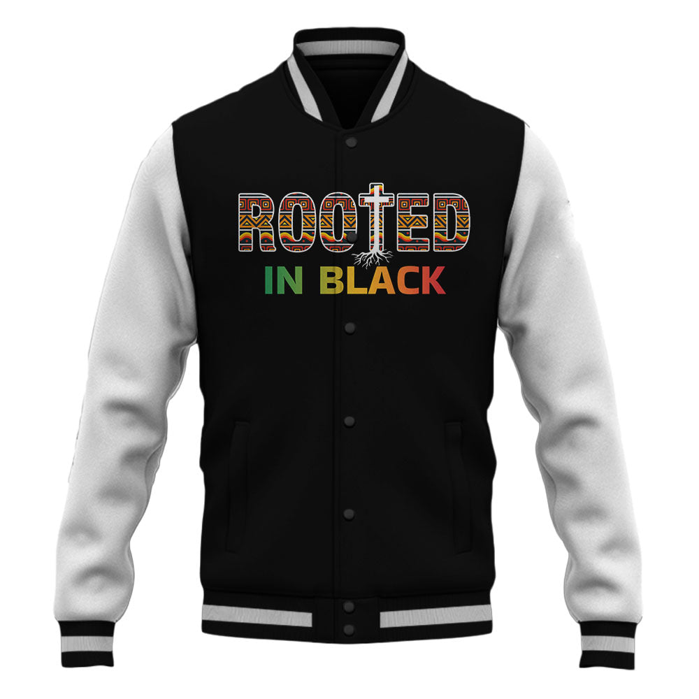 "Crown Roots" Baseball Jacket
