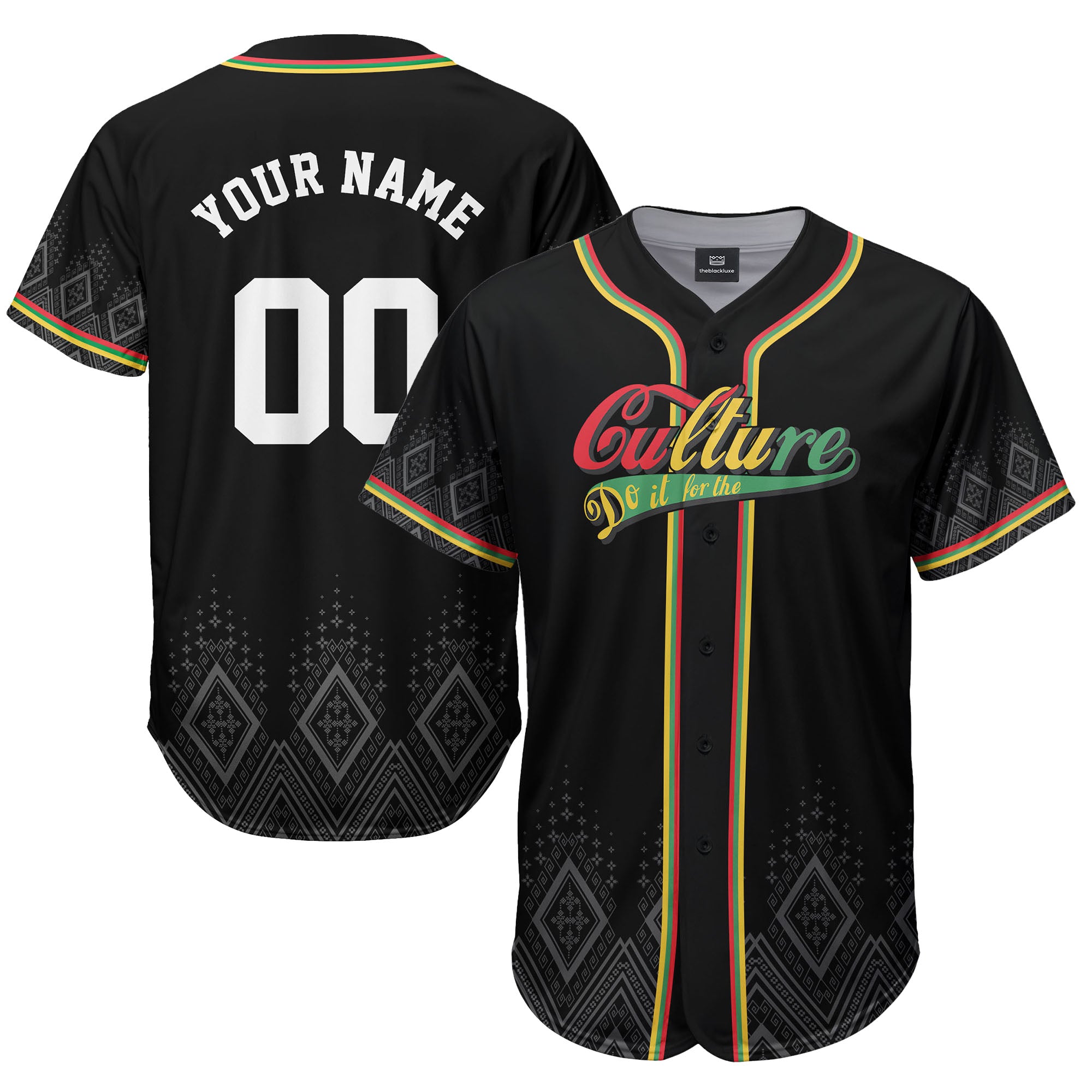 Personalized Do It For The Culture Baseball Jersey