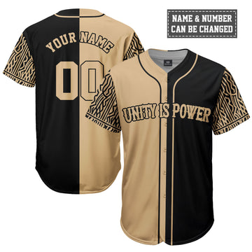"Unity Is Power" Baseball Jersey