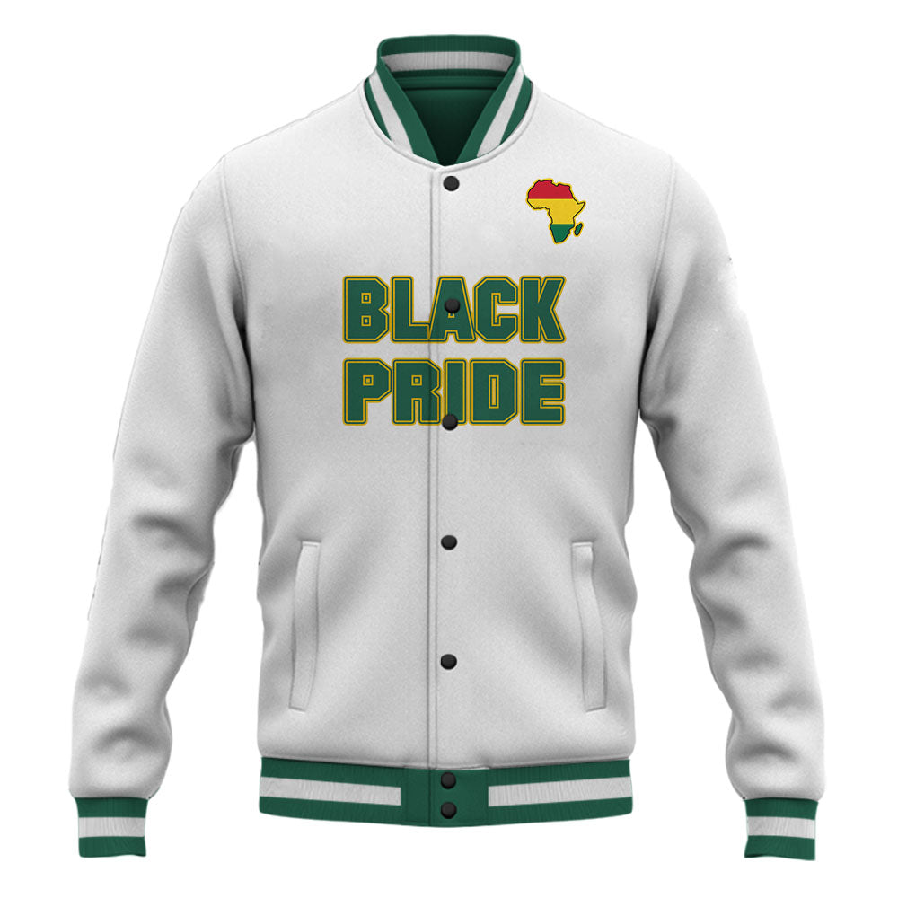 Black Pride Baseball Jacket