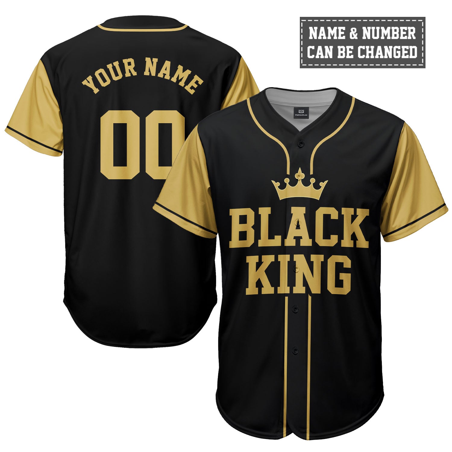 "Majestic King" Baseball Jersey