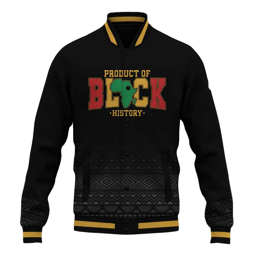 Product Of Black History Baseball Jacket