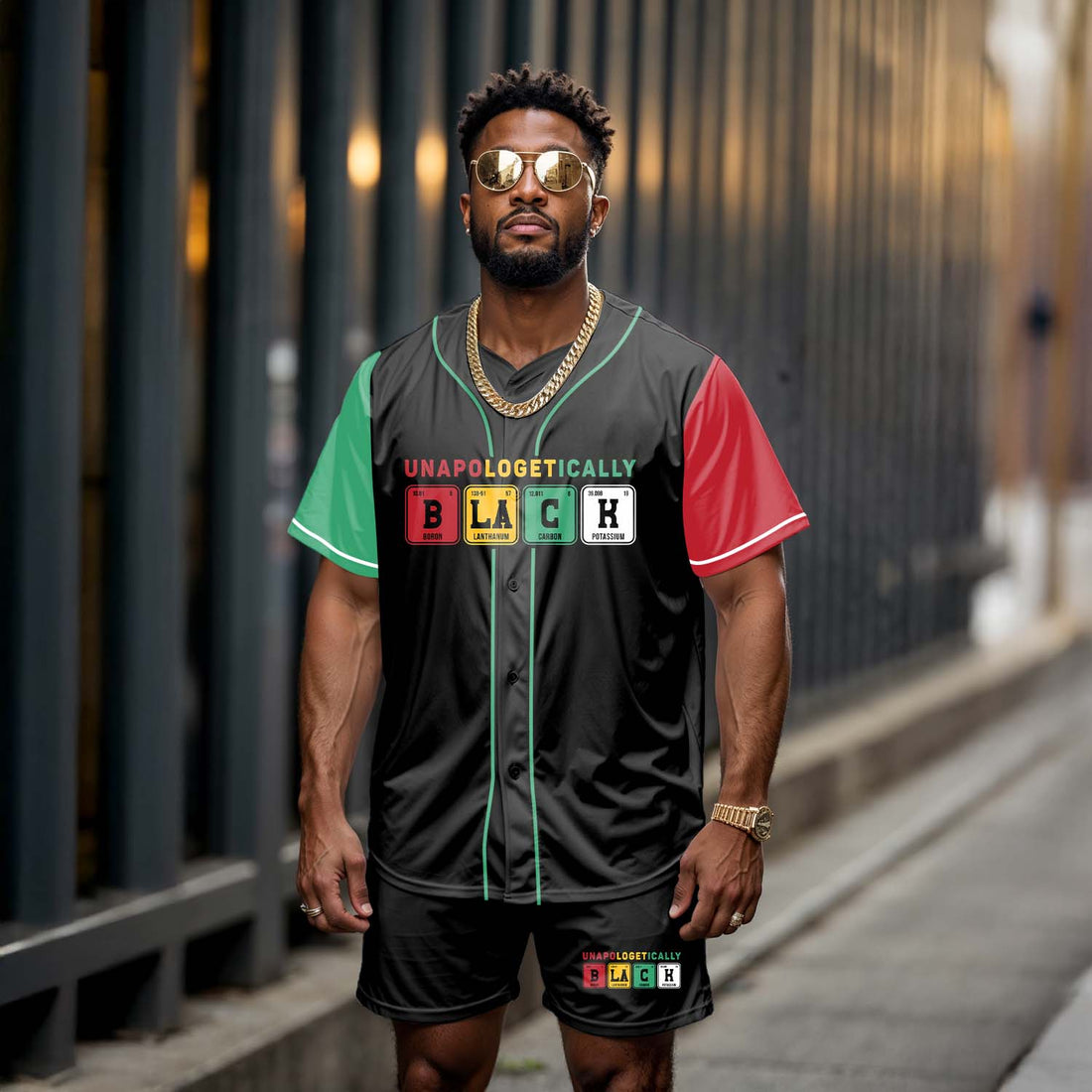 Unapologetically Black  Shorts