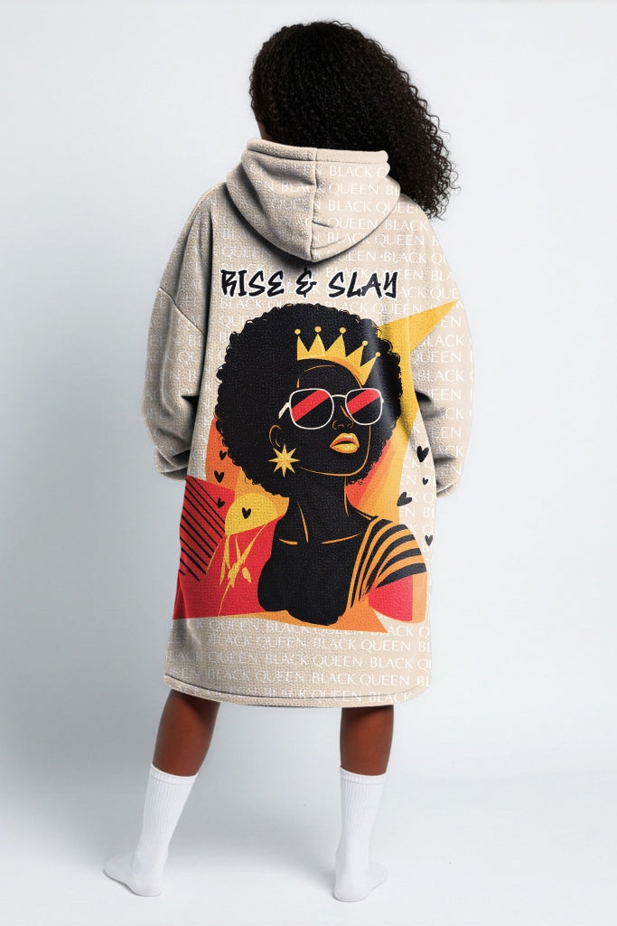 Rise and Slay Blanket Hoodie