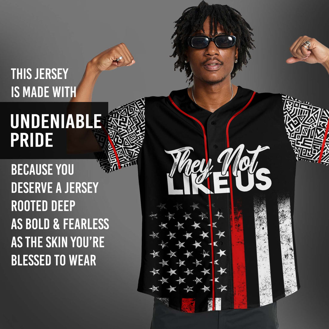 "Black Blessed" Baseball Jersey & Hat Bundle
