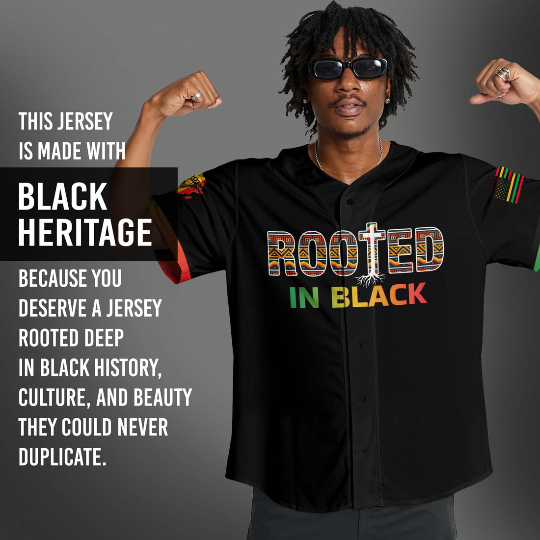 "Crown Roots" Baseball Jersey & Hat Bundle